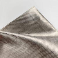 Tissu conducteur anti-ondes Faraday Diamond EMI EMF en fil de cuivre et nickel, tissé rip-stop, pour vêtements et housses de sacs