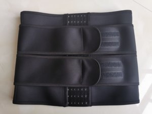 Plus Size Adjustable Breathable Nylon Tummy Control Lose <b>Weight</b> Sauna Slimming Waist Belt Trimmers 2 Straps for Summer Spring - Product Image 5