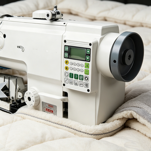 <span class=keywords><strong>Machine</strong></span> à surjeter les bords de couettes de grande capacité, pour la couture de tissus et de couettes, avec fonction de coupe de ruban, de fournisseur chinois, à prix compétitifs - Product Image 6