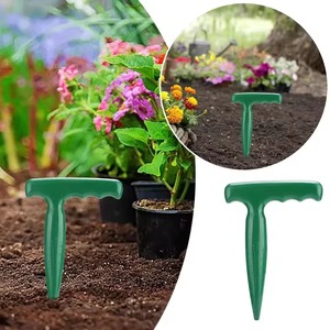 Outil de jardinage en plastique en forme de T pour creuser des trous, semer, repiquer et désherber - Product Image 4
