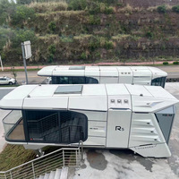 Maison préfabriquée Capsule spatiale Hôtel Cabine Maison préfabriquée en capsule Capsule spatiale de luxe