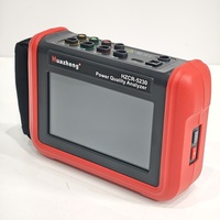 Analyseur de qualité de l'énergie Huazheng Digital avec enregistrement des données RS485 Modbus Ethernet pour détection de séquence négative et zéro, et audit énergétique