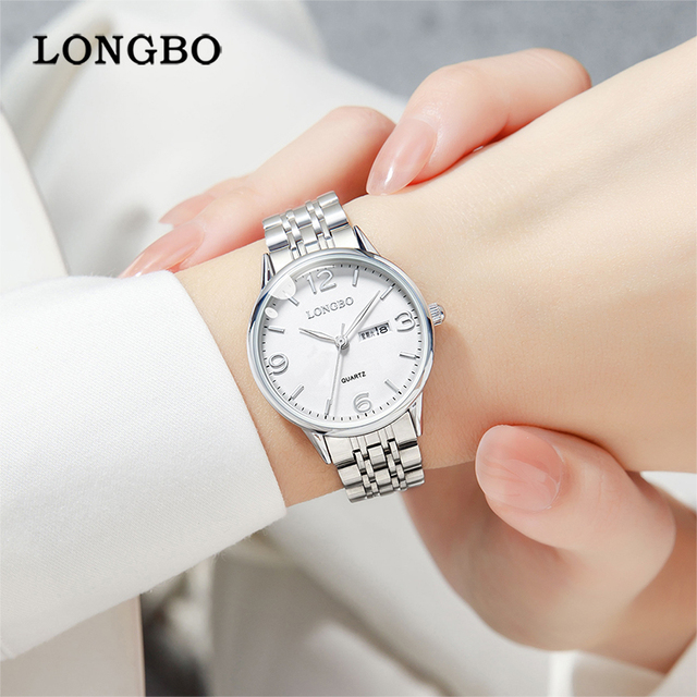 LONGBO 83800 New Luxury Women Fashion Wrist Watch Waterproof High Quality Quartz Watches for Woman