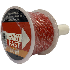 Amarillo fluorescente 100 M Alambre de albañil de polipropileno con alambres de soldadura de soporte Categoría de producto - Product Image 1