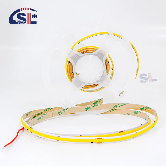 110V/220V IP44 COB 240leds/m 8mm Width Led Strip Light for Home Decoration
