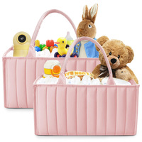 Sac à couches en tissu grande capacité, nouveau style OEM, multifonctionnel, extensible, sac de transport pour bébé, pochette de rangement portable, personnalisation