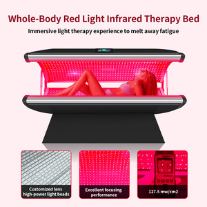 Cama <span class=keywords><strong>de</strong></span> Terapia <span class=keywords><strong>de</strong></span> Luz Roja NIR Suyzeko Med Spa con Luz LED <span class=keywords><strong>de</strong></span> 635nm 810nm 880nm para Recuperación Deportiva, Espalda, Articulaciones, Rostro y Cuello - Product Image 5