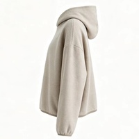 Sweat-shirt à capuche unisexe robuste coupe ample style urbain en molleton, pull à capuche personnalisable pour fabricants
