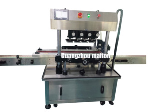 Máquina Tapadora de Botellas y Frascos de Alta Velocidad con <span class=keywords><strong>Ocho</strong></span> <span class=keywords><strong>Ruedas</strong></span> y Alimentador de Tapas - Product Image 2