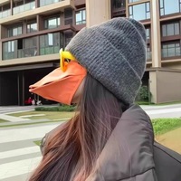 Masque de bec d'oiseau créatif et original en silicone 3D, motif bec de canard amovible, idéal pour les fêtes costumées et les événements déguisés (12 ans et plus)