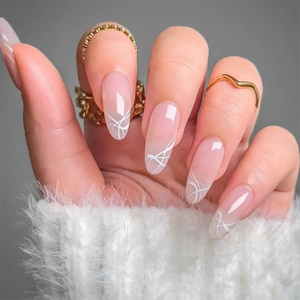 Ongles pressés de haute qualité Impress Press on Nails pour femmes, capsules de luxe transparentes roses, pointes d'ongles amovibles, ongles artificiels - Product Image 2