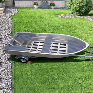 Bote <span class=keywords><strong>de</strong></span> <span class=keywords><strong>Pesca</strong></span> Deportiva <span class=keywords><strong>de</strong></span> Aluminio <span class=keywords><strong>de</strong></span> 14 pies y 16 pies con Consola Central y Motor Fuera <span class=keywords><strong>de</strong></span> Borda para <span class=keywords><strong>Pesca</strong></span> con <span class=keywords><strong>Cebo</strong></span> y Uso como Yate, Certificado CE - Product Image 5