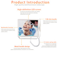 Endoscope médical dentaire électrique portable intégré avec scanner intra-oral numérique HD 17 pouces, application/WiFi HDMI pour moteur endodontique