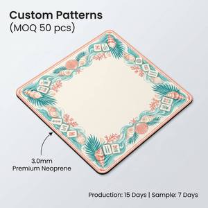 Tapis de jeu de <span class=keywords><strong>poker</strong></span> et de mahjong américain professionnel, moderne et luxueux, avec <span class=keywords><strong>règles</strong></span> Charleston Joker, silencieux, antidérapant, en caoutchouc - Product Image 4