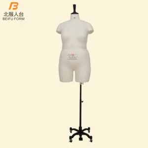 BEIFU FORM Dummy big lady dress form for tailors draping with collapsible shoulders