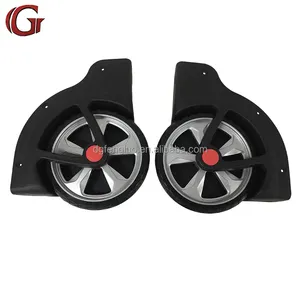 2024 factory direct backpack wheel decorative wheel support large durable tank wheel for trolley bag