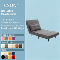 Venta Directa de Fábrica, Silla Plegable de Tela Moderna Reclinable de Alta Calidad, Sofá Cama Convertible para Sala de Estar y Dormitorio