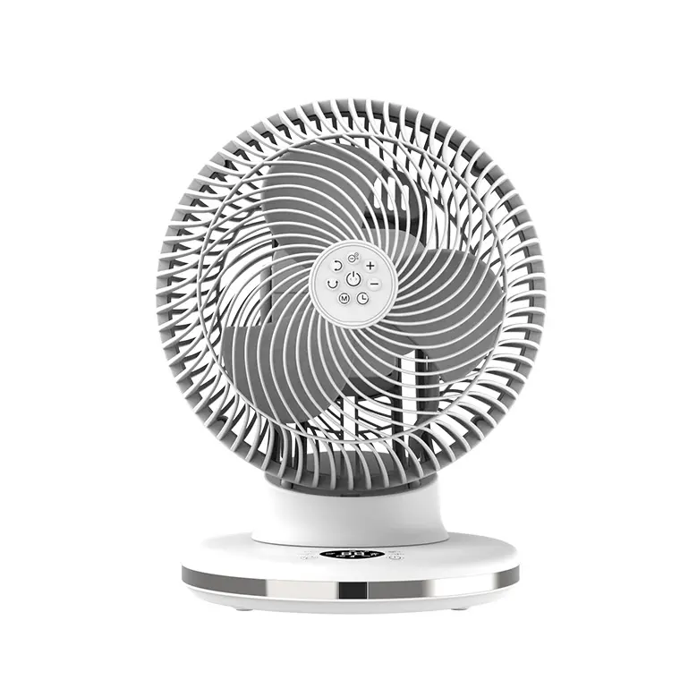 Air circulation Oscillating 12 speed 4 wind mode remote control LED Display touch control 8 inch 5 inch Household bedroom fan