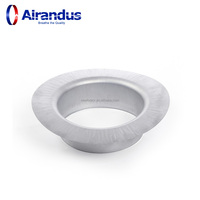 NOUVEAU Raccord de tuyauterie à collier pour salle de bain moderne en acier inoxydable avec couche galvanisée de 0,5 mm, pour systèmes HVACR ILR