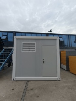 Maison conteneur modulaire isolée de 20 pieds à montage instantané, démontable, en kit, préfabriquée