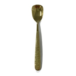 Elegante Cuchara de Café de Acero Inoxidable 304 Martillado, Cuchara de Postre Engrosada para Helado, Cuchara Plana - Product Image 5