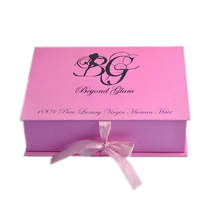Cajas de Regalo de Cartón Rosa de Alta Calidad, Ecológicas y de Lujo para el Cuidado de la Piel con Aceites Esenciales, Caja Cosmética Personalizada con Cinta