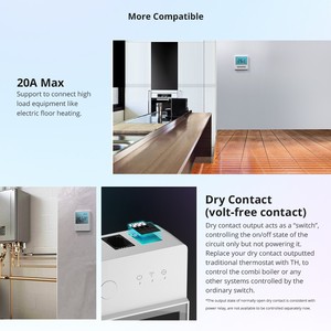 Interrupteur intelligent pour la maison Sonoff Th Elite, capteur 16A/20A, température et humidité, chipset <span class=keywords><strong>ESP32</strong></span> pour une utilisation en intérieur - Product Image 4