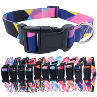 Collier tactique personnalisé pour chien en polyester durable avec logo imprimé en caoutchouc, accessoires pour animaux de compagnie en gros