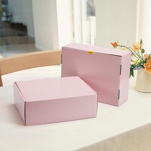 Boîte en papier de haute qualité personnalisée, impression de logo, pliable, en carton ondulé, vente en gros - Product Image 2