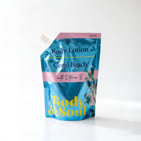 Sachets Doypack en PE recyclable avec bec verseur pour liquides potables transparents, eau, jus, boissons gazeuses, vin, bière, champagne, brandy - Vente en gros