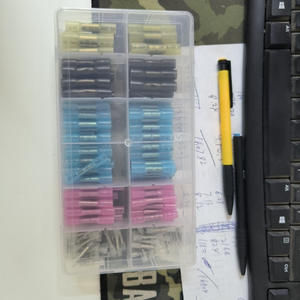 Tube thermorétractable BHT pour ingénierie chimique, 300°C, connecteurs électriques étanches, jaune, bleu, rose, style européen - Product Image 3