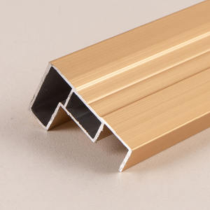 Porte coulissante de placard ALK en alliage d'aluminium moderne, profil minimal, porte plate, cadre semi-fini, durable, garantie 5 ans, appartement - Product Image 3