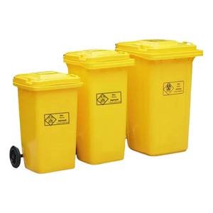 120L Black Plastic Pedal Dustbin <strong>Big</strong> Outdoor 120 Liter Recycling Waste Bin with Foot Structure Garbage Bin - Product Image 4