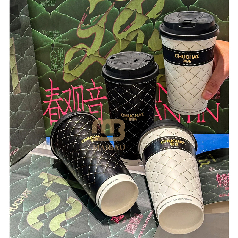 Custom logo 12 oz Clear PET