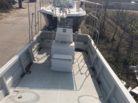 Günstiges Inboard-Dieselmotor- und Wasserstrahlantrieb-Fiberglas-Schnellfischerboot