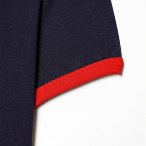 2026 Neues Damen Slim Straight Kurzarm-T-Shirt mit Rundhalsausschnitt, Lässiges Farbblock-Oberteil mit Buchstaben-Print, Grenzüberschreitender Großhandel - Product Image 4