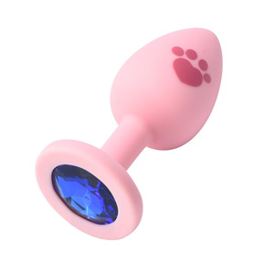 Özelleştirilebilir kedi pençe desen popo fiş köy silikon Anal fişler yetişkin seks oyuncak çift için - Product Image 3