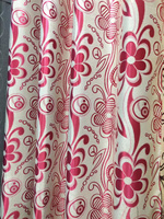 Tissus de rideaux de luxe en brocart satiné du fabricant