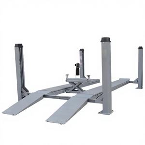 Pont élévateur <span class=keywords><strong>auto</strong></span> à quatre poteaux, bras asymétrique, capacité 4500 kg/5T, verrou de sécurité, vérin hydraulique simple pour voitures et motos, hauteur de levage 1,8m-<span class=keywords><strong>2m</strong></span> - Product Image 3