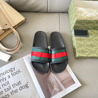 Sandales de luxe pour hommes en cuir artificiel de haute qualité, motif géométrique tendance, pour l'extérieur, avec semelle en caoutchouc amortissante