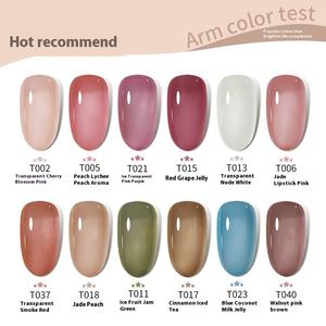 <span class=keywords><strong>Vernis</strong></span> <span class=keywords><strong>à</strong></span> <span class=keywords><strong>ongles</strong></span> en gel UV sans HEMA de style français BOMD avec lampe de photothérapie LED, emballage en flacon longue durée - Product Image 2