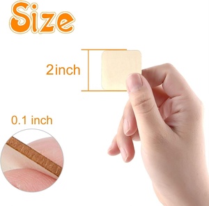 Laser Engraving <strong>Piece</strong> Blanks Natural Wooden Slices Unfinished Square <strong>Wood</strong> for DIY Craft Coaster Decoration - Product Image 2