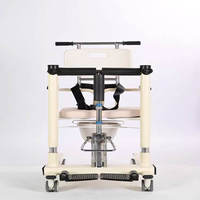 HICOMED prix d'usine chaise de transfert hydraulique multifonctionnelle pour désactiver la chaise de bain chaise de toilette domestique