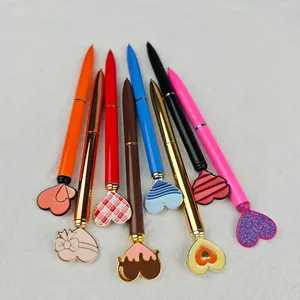 YF PEN Nouveau design Stylo coeur en métal Logo personnalisé pour promotion