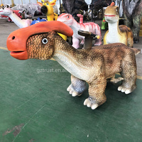 Animal de marche animatronic populaire, dinosaure électrique pour enfants, centre commercial mécanique, animal ride