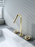 Robinet de lavabo en laiton de luxe avec tourbillon, robinet de douche, mitigeur de douche, haute qualité