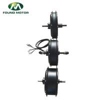 Vitesse rapide 48V 54V 72V 1000W 2000W 3000W 5000W Moteur de moyeu de vélo sans engrenage sans brosse Moteur électrique