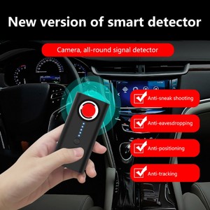 Detector antiespía portátil T1, cámara oculta, buscador de errores de Audio GSM/Wi-Fi, lente de rastreador RF, Detector de señal ABS, alarma de rango de 10-20m - Product Image 4