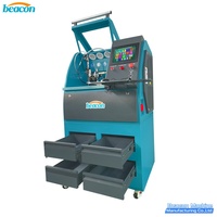 Banco de pruebas de inyectores Common Rail Beacon Factory EPS206-PLUS con informe de prueba, máquina de calibración de inyectores diésel para taller de reparación