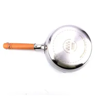 Multifunktionaler Amerikanischer Edelstahl 304 Nudelkochtopf Dampfgarer Milchtopf Schneepfanne Induktionsherd Glasdeckel Holzgriff